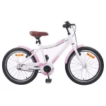 Bicicletă pentru Copii 18 Inci pentru 5-7 ani Roz deschis GartenMobel Dekor