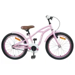 Bicicletă pentru Copii 18 Inci pentru 5-7 ani Roz deschis GartenMobel Dekor