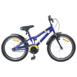 Bicicletă pentru Copii 20 Inci pentru 6-11 ani Albastru Negru GartenMobel Dekor