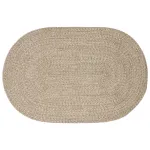Covoare de zonă Alb 100 x 152 cm Iută GartenMobel Dekor