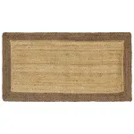 Covoare de zonă Gri 60 x 110 cm Iută GartenMobel Dekor