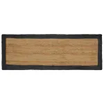 Covoare de zonă Gri închis 80 x 200 cm Iută GartenMobel Dekor