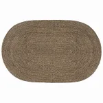 Covoare de zonă Negru 152 x 245 cm Iută GartenMobel Dekor