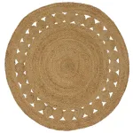 Covor natural Ø 120 cm Iută GartenMobel Dekor