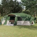 Cort pentru familie cu prelata rezistent la apă tunel Verde GartenMobel Dekor