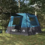 Cort pentru toaletă albastru 10 persoane GartenMobel Dekor