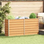 Strat înălțat de grădină Maro deschis 160 x 40 x 45 cm GartenMobel Dekor
