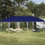 Cort de Petrecere Pop-up 575 x 290 x 245 cm albastru GartenMobel Dekor