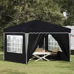Cort de Petrecere Pop-up Antracit 288 x 288 x 245 cm GartenMobel Dekor