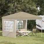 Cort de Petrecere Pop-up Crem 288 x 288 x 245 cm GartenMobel Dekor