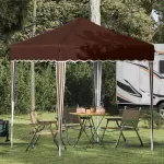 Cort de Petrecere Pop-up Maro 195 x 195 x 245 cm GartenMobel Dekor