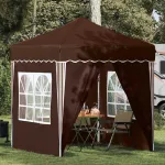 Cort de Petrecere Pop-up Maro 195 x 195 x 245 cm GartenMobel Dekor