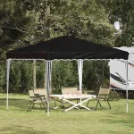 Cort de Petrecere Pop-up Negru 288 x 288 x 245 cm GartenMobel Dekor