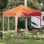 Cort de Petrecere Pop-up Portocaliu 195 x 195 x 245 cm GartenMobel Dekor