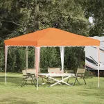 Cort de Petrecere Pop-up Portocaliu 288 x 288 x 245 cm GartenMobel Dekor