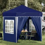 Cort de Petrecere Pop-up albastru 195 x 195 x 245 cm GartenMobel Dekor