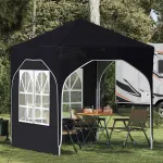 Cort de Petrecere Pop-up 192 x 192 x 245 cm Antracit GartenMobel Dekor