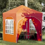 Cort de Petrecere Pop-up 192 x 192 x 245 cm Portocaliu GartenMobel Dekor