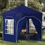 Cort de Petrecere Pop-up 192 x 192 x 245 cm albastru GartenMobel Dekor