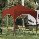 Cort de Petrecere Pop-up 194 x 194 x 245 cm Terracota GartenMobel Dekor