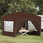 Cort de Petrecere Pop-up 290 x 290 x 245 cm Maro GartenMobel Dekor