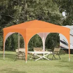 Cort de Petrecere Pop-up 290 x 290 x 245 cm Portocaliu GartenMobel Dekor