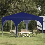 Cort de Petrecere Pop-up 290 x 290 x 245 cm albastru GartenMobel Dekor