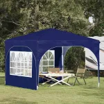 Cort de Petrecere Pop-up 290 x 290 x 245 cm albastru GartenMobel Dekor