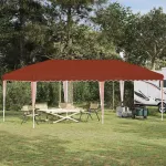 Cort de Petrecere Pop-up 575 x 290 x 245 cm Terracota GartenMobel Dekor