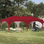 Cort de Petrecere Pop-up Burgundy 575 x 288 x 245 cm GartenMobel Dekor