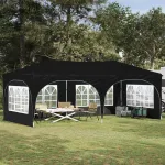 Cort de Petrecere Pop-up Negru 575 x 288 x 245 cm GartenMobel Dekor