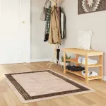 Covor Runner MARSA Negru 100 x 200 cm Poliester și PVC GartenMobel Dekor