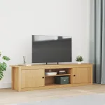 Suport TV HILL Maro miere 158 x 40 x 39.5 cm Lemn masiv de pin GartenMobel Dekor