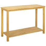 Masă de consolă pentru grădină Acacia deschis 110 x 40 x 75 cm GartenMobel Dekor