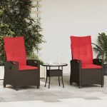 Scaun pentru Grădină 56 x 64 x 94 cm oțel GartenMobel Dekor