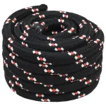 Sfoară de Barcă Negru PP GartenMobel Dekor