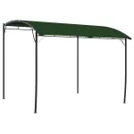 Foișor 3 x 3 x 2,55 m Verde Țesătură și Aluminiu 180 GartenMobel Dekor