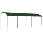 Foișor 6 x 3 x 2,55 m Verde Țesătură și Aluminiu 180 GartenMobel Dekor