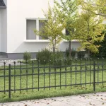 Zăbrele in Formă de Inel TILBURG Negru GartenMobel Dekor