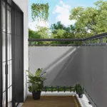 Ecran de balcon Gri deschis 110 x 600 cm Material Oxford GartenMobel Dekor