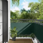 Ecran de balcon 75 x 200 cm Oxford alu acoperit cu PU GartenMobel Dekor