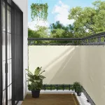 Ecran de balcon Crem 110 x 600 cm Material Oxford GartenMobel Dekor