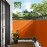 Ecran de balcon Portocaliu 110 x 400 cm Material Oxford GartenMobel Dekor