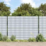 Bandă de intimitate pentru gard Gri deschis GartenMobel Dekor