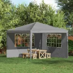 Perete lateral pentru cort de petrecere 2 pcs 300 x 195 cm GartenMobel Dekor