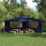 Perete lateral pentru cort de petrecere 2 pcs 400 x 195 cm GartenMobel Dekor
