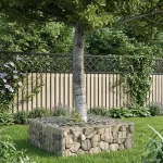 Pat ridicat din gabion Argintiu GartenMobel Dekor