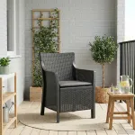 Fotoliu Antracit PP GartenMobel Dekor