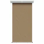 Awning lateral pentru balcon 100% poliester, fier, oțel GartenMobel Dekor
