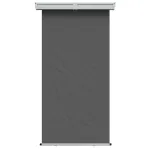 Awning lateral pentru balcon 100% poliester, fier, oțel GartenMobel Dekor
